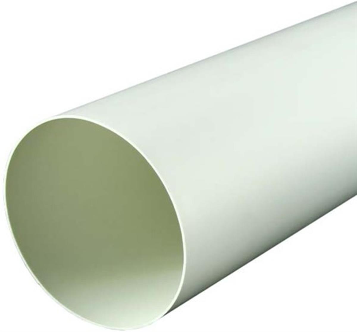 Ronde kunststof ventilatiebuis Ø150mm - L=500 mm Stuk (A150-0.5)